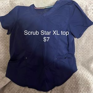 Scrub Star XL scrub top